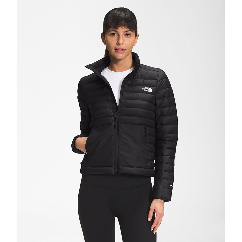 The North Face Winter Jacket Womens Australia - The North Face Stretch Seasonal Black (NWC-680792)